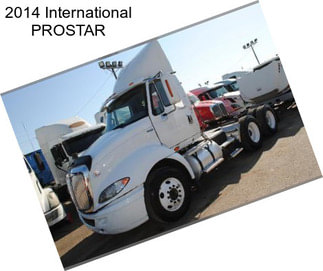 2014 International PROSTAR