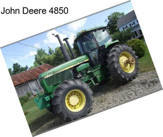 John Deere 4850