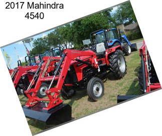 2017 Mahindra 4540