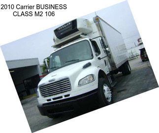 2010 Carrier BUSINESS CLASS M2 106