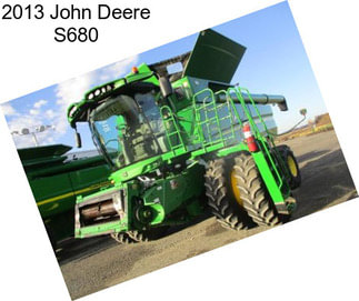 2013 John Deere S680