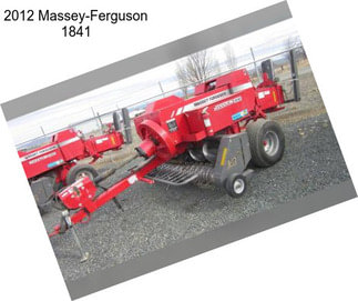 2012 Massey-Ferguson 1841