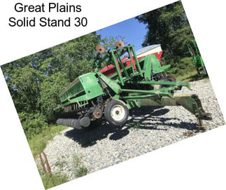 Great Plains Solid Stand 30