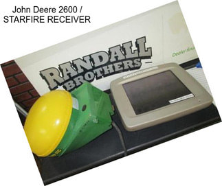 John Deere 2600 / STARFIRE RECEIVER