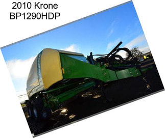 2010 Krone BP1290HDP