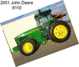 2001 John Deere 8110