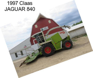 1997 Claas JAGUAR 840