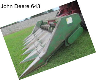 John Deere 643