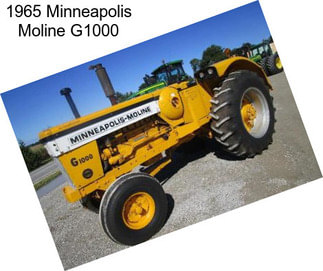 1965 Minneapolis Moline G1000