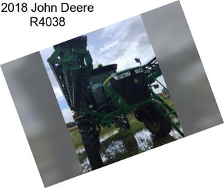 2018 John Deere R4038