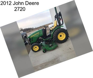 2012 John Deere 2720