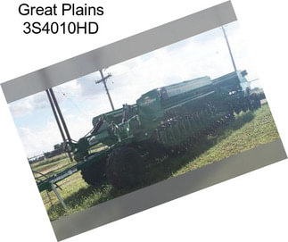 Great Plains 3S4010HD