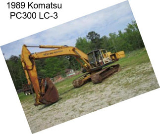 1989 Komatsu PC300 LC-3