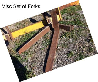 Misc Set of Forks