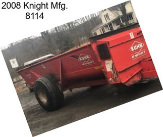 2008 Knight Mfg. 8114