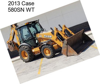 2013 Case 580SN WT