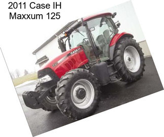 2011 Case IH Maxxum 125