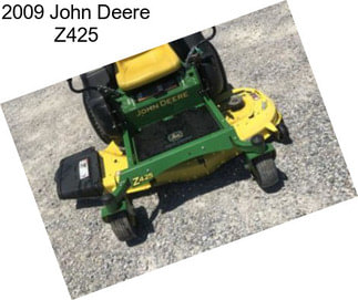 2009 John Deere Z425