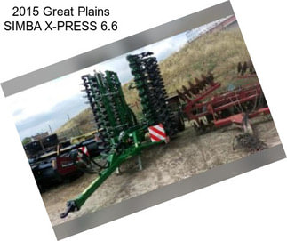 2015 Great Plains SIMBA X-PRESS 6.6