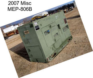 2007 Misc MEP-806B