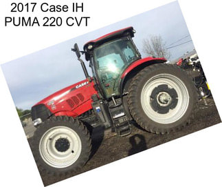 2017 Case IH PUMA 220 CVT