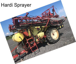 Hardi Sprayer