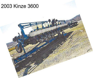 2003 Kinze 3600