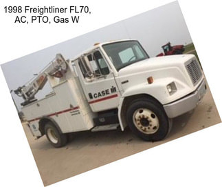 1998 Freightliner FL70, AC, PTO, Gas W