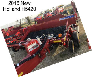 2016 New Holland H5420