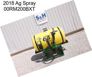 2018 Ag Spray 00RM200BXT