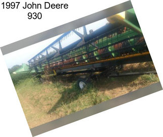 1997 John Deere 930