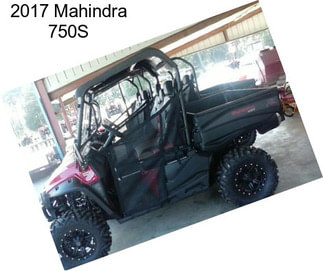 2017 Mahindra 750S