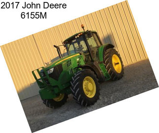 2017 John Deere 6155M