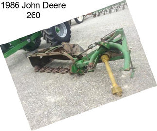 1986 John Deere 260