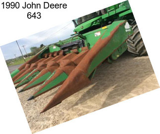 1990 John Deere 643