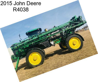 2015 John Deere R4038