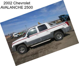 2002 Chevrolet AVALANCHE 2500