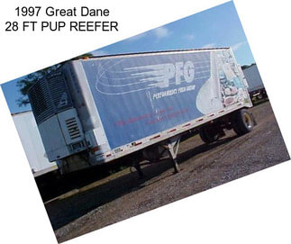 1997 Great Dane 28 FT PUP REEFER