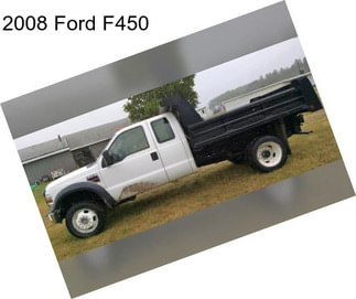 2008 Ford F450