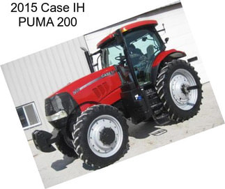 2015 Case IH PUMA 200