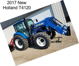 2017 New Holland T4120