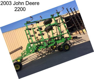 2003 John Deere 2200