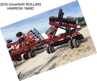 2016 Unverferth ROLLING HARROW 1645D