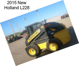 2015 New Holland L228
