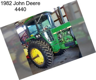 1982 John Deere 4440