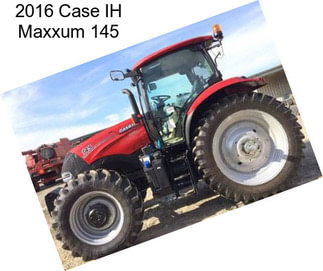 2016 Case IH Maxxum 145