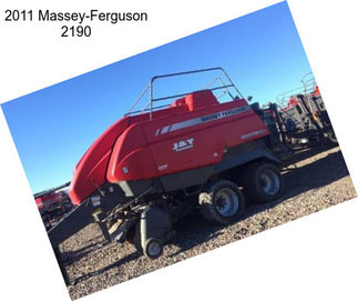 2011 Massey-Ferguson 2190