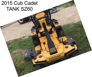 2015 Cub Cadet TANK SZ60