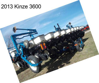 2013 Kinze 3600