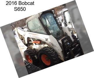 2016 Bobcat S650